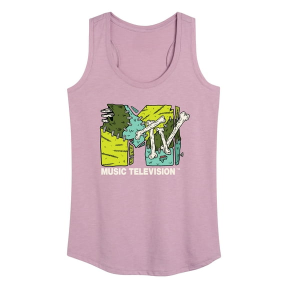 MTV - Logo Halloween  - Women's Racerback Tank Top