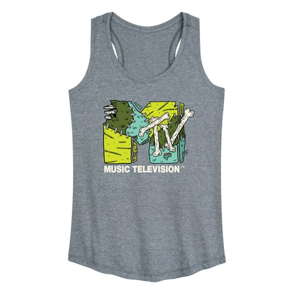 MTV - Logo Halloween  - Women's Racerback Tank Top