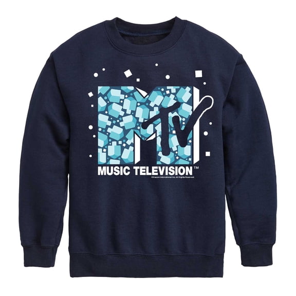 MTV Logo - Hanukkah Dreidels - Toddler And Youth Crewneck Fleece Sweatshirt