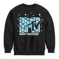 thumbnail image 1 of MTV Logo - Hanukkah Dreidels - Toddler And Youth Crewneck Fleece Sweatshirt, 1 of 5