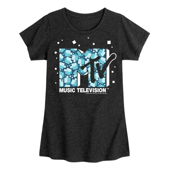 MTV Logo - Hanukkah Dreidels - Toddler And Youth Girls Short Sleeve Graphic T-Shirt