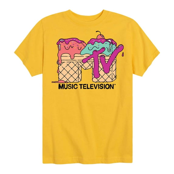 MTV Logo - Ice Cream - Toddler And Youth Short Sleeve Graphic T-Shirt
