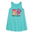 thumbnail image 1 of MTV Logo - Ice Cream - Toddler and Youth Girls A-line Dress, 1 of 4