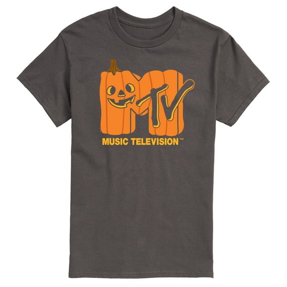MTV - Logo Jack O Lantern - Men's Short Sleeve Graphic T-Shirt