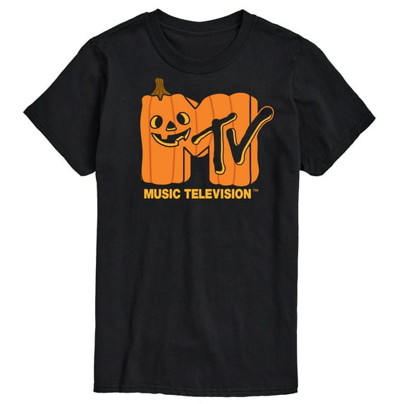 MTV - Logo Jack O Lantern - Men's Short Sleeve Graphic T-Shirt