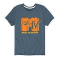 thumbnail image 1 of MTV - Logo Jack O Lantern - Toddler & Youth Short Sleeve Graphic T-Shirt, 1 of 4