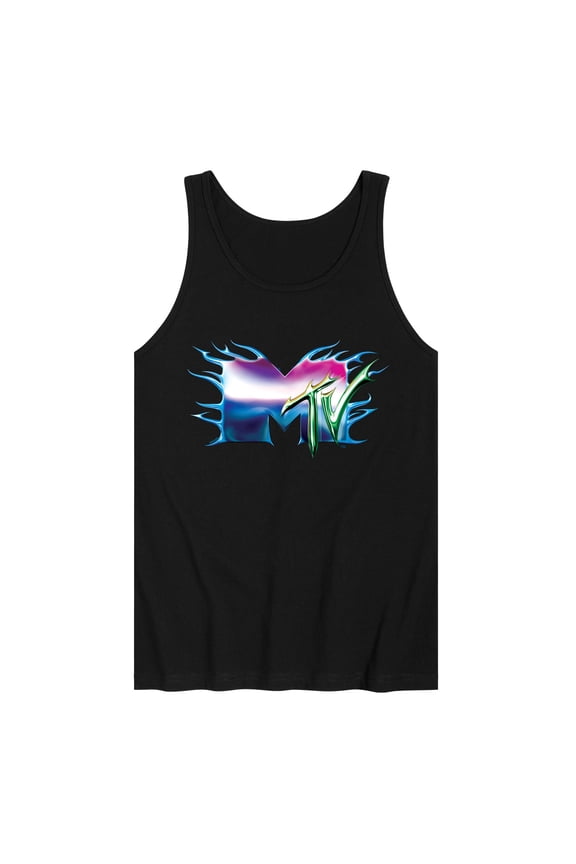 - Logo Liquid Metal - Men's Jersey Tank Top