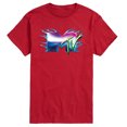 thumbnail image 1 of MTV - Logo Liquid Metal - Men's Short Sleeve Graphic T-Shirt, 1 of 1