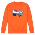 thumbnail image 1 of MTV - Logo Liquid Metal - Mens Crew Fleece, 1 of 1