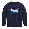 thumbnail image 1 of MTV - Logo Liquid Metal - Toddler & Youth Crewneck Fleece Sweatshirt, 1 of 4