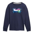 thumbnail image 1 of MTV - Logo Liquid Metal - Toddler & Youth Long Sleeve Graphic T-Shirt, 1 of 4
