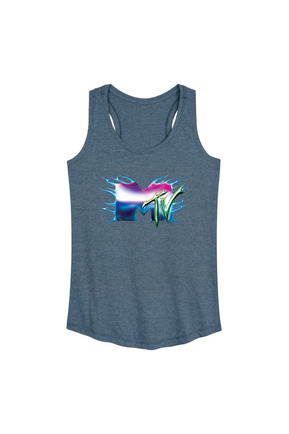 - Logo Liquid Metal - Women's Racerback Tank Top