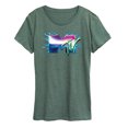 thumbnail image 1 of MTV - Logo Liquid Metal - Women's Short Sleeve Graphic T-Shirt, 1 of 4