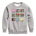 thumbnail image 1 of MTV Logo - MTV Top Logo Grid - Youth Boys Crew Fleece Sweatshirt, 1 of 4