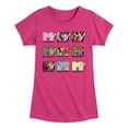 thumbnail image 1 of MTV Logo - MTV Top Logo Grid - Youth Girls Fitted Short Sleeve T-Shirt, 1 of 4