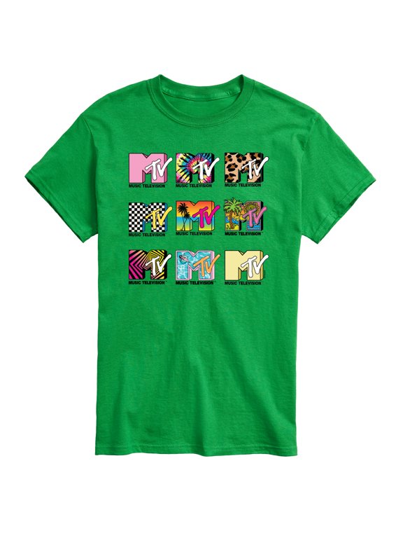 - MTV Top Logos Men's Short Sleeve Graphic T-Shirt