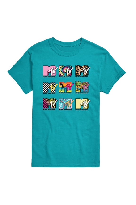 Logo - MTV Top Logos - Men's Short Sleeve Graphic T-Shirt