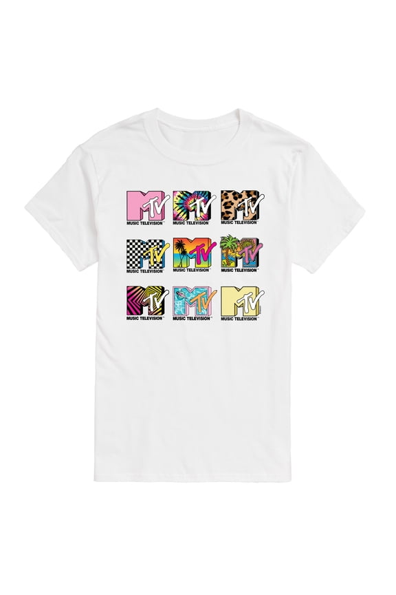 Logo - MTV Top Logos - Men's Short Sleeve Graphic T-Shirt