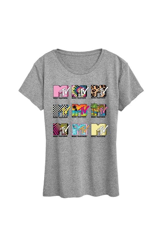 Logo - MTV Top Logos - Women's Short Sleeve Graphic T-Shirt