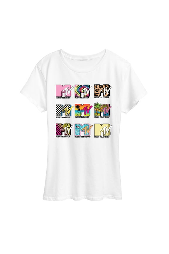 Logo - MTV Top Logos - Women's Short Sleeve Graphic T-Shirt