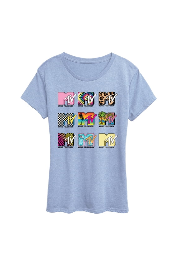 Logo - MTV Top Logos - Women's Short Sleeve Graphic T-Shirt
