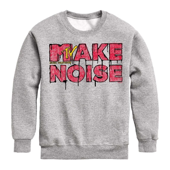 MTV Logo - Make Noise - Toddler And Youth Crewneck Fleece Sweatshirt