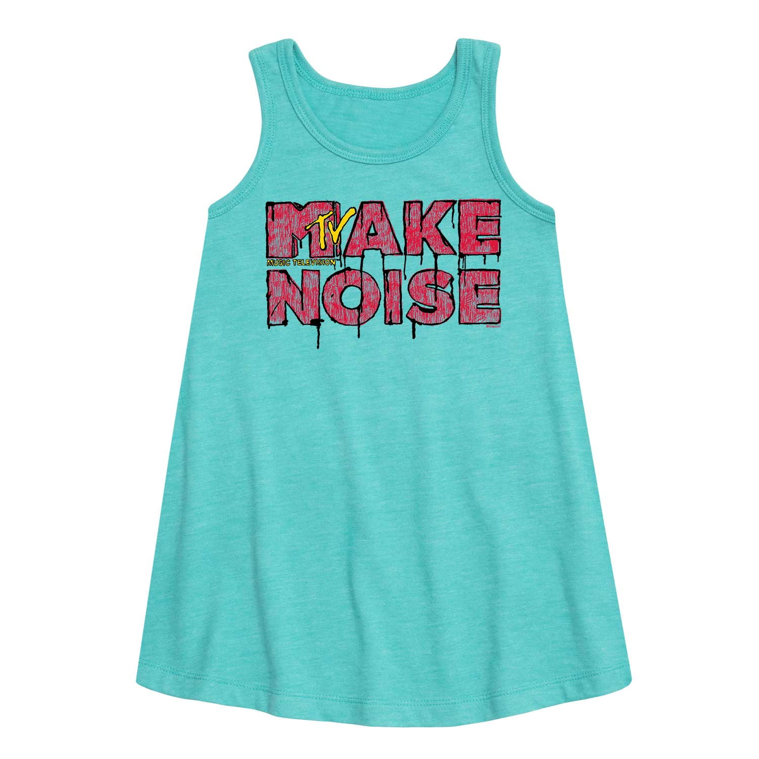 Despicable Me Minions Banana Stickers Girls Dress – Toddler & Youth A-Line Dress