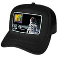 thumbnail image 1 of MTV - Logo Moon Person MTV Flag Foam Snapback Trucker Hat - Unisex for Men and Women, 1 of 5