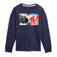 thumbnail image 1 of MTV Logo - Moon Person - Toddler And Youth Long Sleeve Graphic T-Shirt, 1 of 5