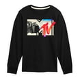 thumbnail image 1 of MTV Logo - Moon Person - Toddler And Youth Long Sleeve Graphic T-Shirt, 1 of 5