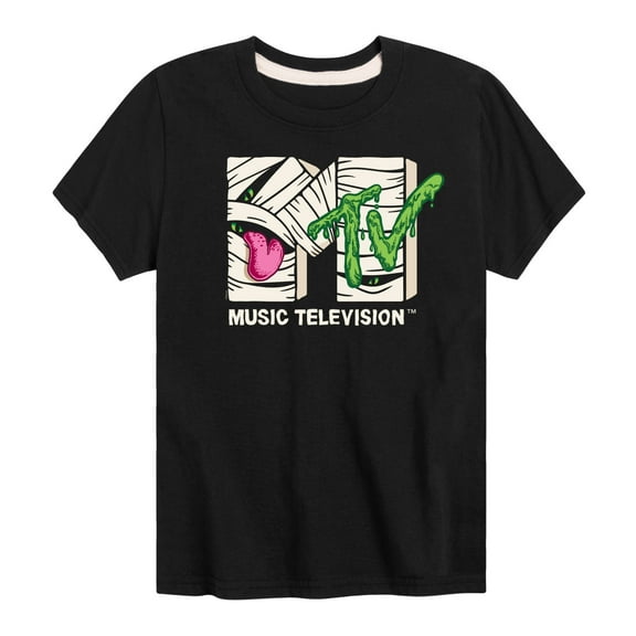 MTV - Logo Mummy Monster  - Toddler & Youth Short Sleeve Graphic T-Shirt