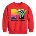 thumbnail image 1 of MTV Logo - Ocean Wave - Toddler And Youth Crewneck Fleece Sweatshirt, 1 of 5
