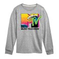 thumbnail image 1 of MTV Logo - Ocean Wave - Toddler And Youth Long Sleeve Graphic T-Shirt, 1 of 5