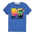 thumbnail image 1 of MTV Logo - Ocean Wave - Toddler And Youth Short Sleeve Graphic T-Shirt, 1 of 5