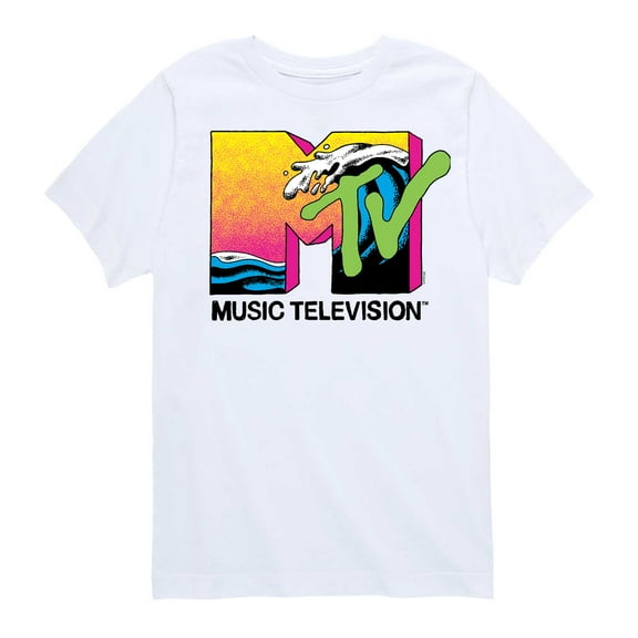 MTV Logo - Ocean Wave - Toddler And Youth Short Sleeve Graphic T-Shirt