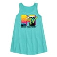 thumbnail image 1 of MTV Logo - Ocean Wave - Toddler and Youth Girls A-line Dress, 1 of 4
