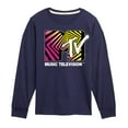 thumbnail image 1 of MTV Logo - Optical 80S - Toddler And Youth Long Sleeve Graphic T-Shirt, 1 of 5