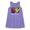 thumbnail image 1 of MTV Logo - Optical 80S - Toddler and Youth Girls A-line Dress, 1 of 4