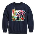 thumbnail image 1 of MTV Logo - Pineapple Party - Toddler And Youth Crewneck Fleece Sweatshirt, 1 of 5
