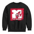 thumbnail image 1 of MTV Logo - Punk Poster - Toddler And Youth Crewneck Fleece Sweatshirt, 1 of 5