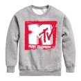 thumbnail image 1 of MTV Logo - Punk Poster - Toddler And Youth Crewneck Fleece Sweatshirt, 1 of 5