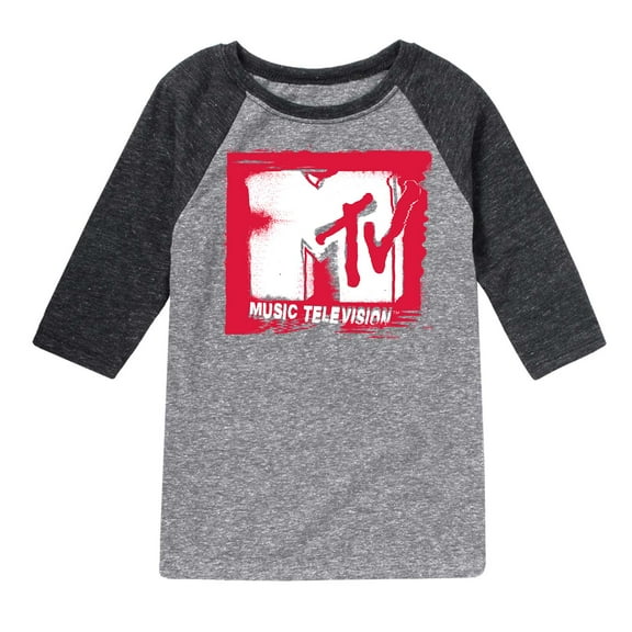 MTV Logo - Punk Poster - Toddler And Youth Raglan Graphic T-Shirt