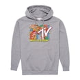 thumbnail image 1 of MTV - Logo Retro Collage - Men's Pullover Hooded Fleece Sweatshirt, 1 of 1