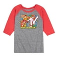 thumbnail image 1 of MTV - Logo Retro Collage - Toddler & Youth Raglan Graphic T-Shirt, 1 of 1