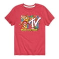 thumbnail image 1 of MTV - Logo Retro Collage - Toddler & Youth Short Sleeve Graphic T-Shirt, 1 of 4