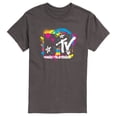 thumbnail image 1 of MTV Logo - Spray Paint - Men's Short Sleeve Graphic T-Shirt, 1 of 4