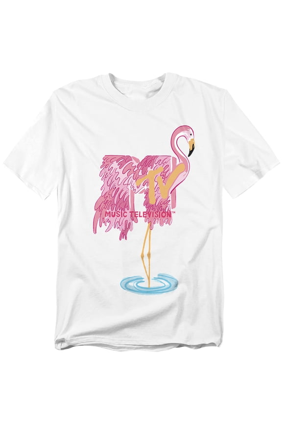 - Logo T-Shirt Flamingo Unisex Graphic Tee for Men & Women