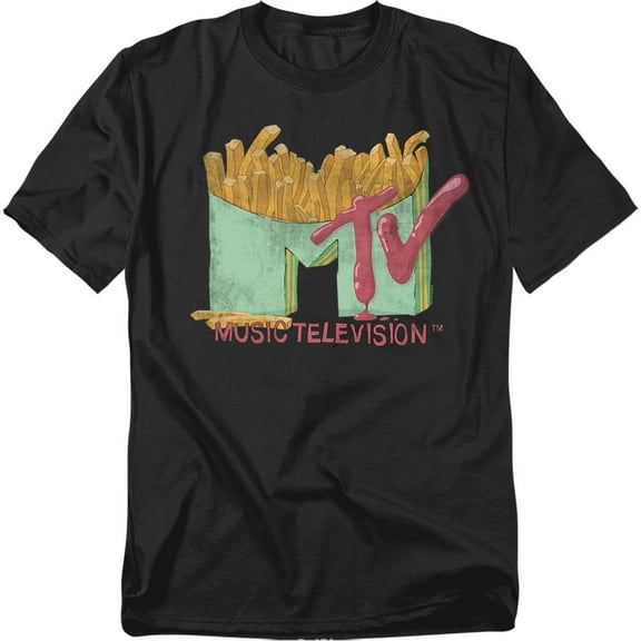 MTV - Logo T-Shirt Fries Unisex Graphic Tee for Men & Women