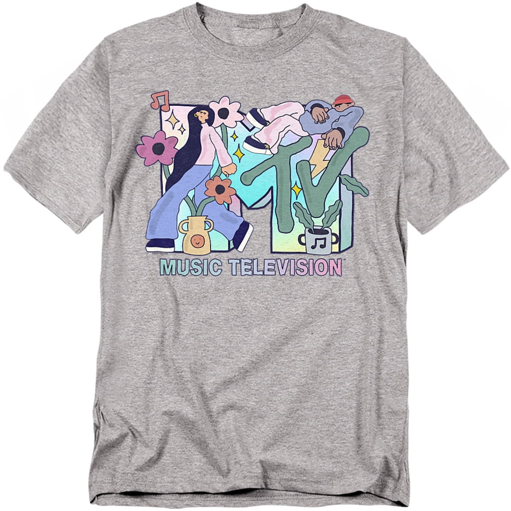 MTV Music Television Men's Officially Licensed Retro Vintage