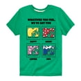 thumbnail image 1 of MTV Logo - Whatever You Feel, We've Got You - Toddler And Youth Short Sleeve Graphic T-Shirt, 1 of 5